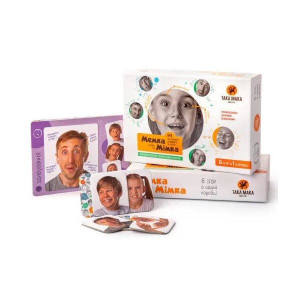 Настольная игра Мемка Мімка 2 960094 Така Мака 
Настольная игра Мемка Мімка 2 960094 Така Мака