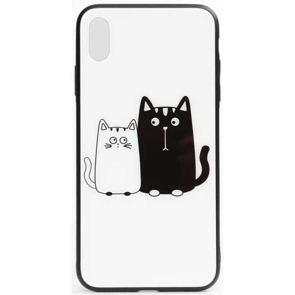Чехол-накладка TOTO Cartoon Print Glass Case для Apple iPhone Xs Max Cats White/Black
Чехол-накладка TOTO Cartoon Print Glass Case для Apple iPhone Xs Max Cats White/Black