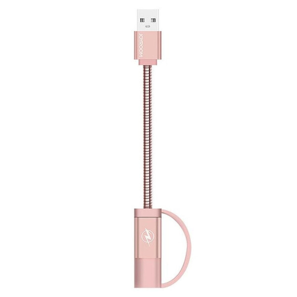 Кабель Joyroom S-M329 Metal Micro Usb (Розовый)