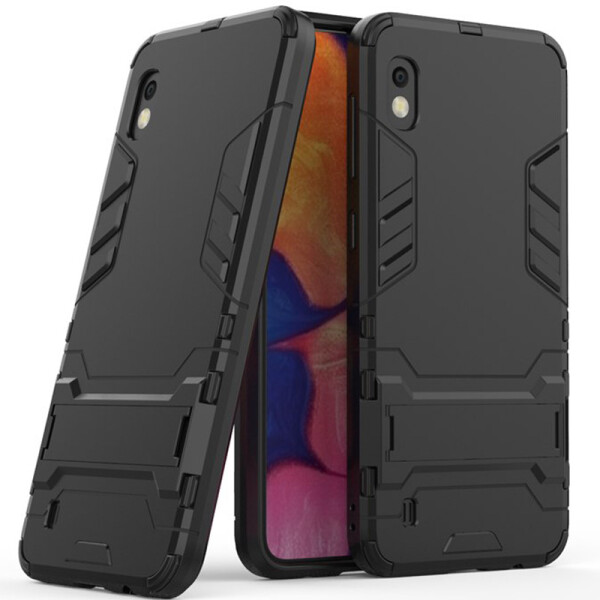 Ударопрочный чехол-подставка Transformer для Samsung Galaxy A10 (A105F) с мощной защитой корпуса (Черный / Soul Black) (707498)
Ударопрочный чехол-подставка Transformer для Samsung Galaxy A10 (A105F) с мощной защитой корпуса (Черный / Soul Black) (707498)