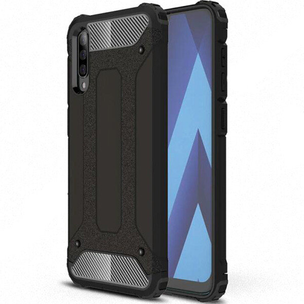 Бронированный противоударный TPU+PC чехол Immortal для Samsung Galaxy A50 (A505F) / A50s / A30s (Черный) (697142)
Бронированный противоударный TPU+PC чехол Immortal для Samsung Galaxy A50 (A505F) / A50s / A30s (Черный) (697142)