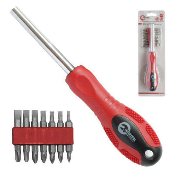Отвертка Магнитная 1/4", 10*50Мм С Комплектом Насадок, 15Ед., Cr-V Intertool Ht-0415
Отвертка Магнитная 1/4", 10*50Мм С Комплектом Насадок, 15Ед., Cr-V Intertool Ht-0415