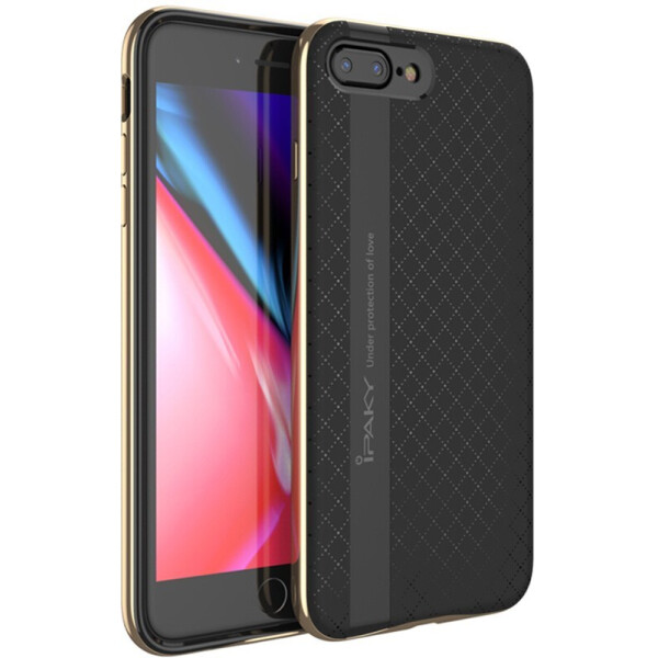 Чехол-накладка Ipaky Bumblebee Series/PC Frame With TPU Case для Apple iPhone 7 Plus/8 Plus Gold
Чехол-накладка Ipaky Bumblebee Series/PC Frame With TPU Case для Apple iPhone 7 Plus/8 Plus Gold