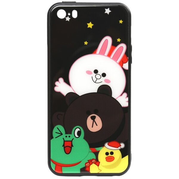 Чехол-накладка TOTO Cartoon Print Glass Case для Apple iPhone SE/5S/5 Line friends all about
Чехол-накладка TOTO Cartoon Print Glass Case для Apple iPhone SE/5S/5 Line friends all about
