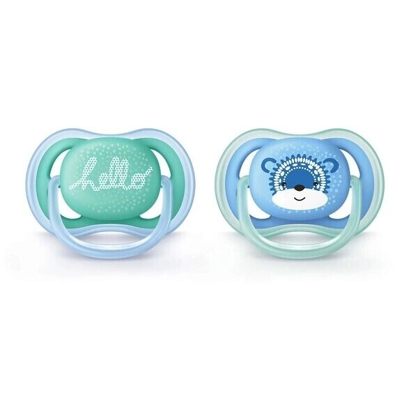 Силиконовая ортодонтическая пустышка Philips Avent Ultra Air бирюзовый с голубым (SCF342/22)
Силиконовая ортодонтическая пустышка Philips Avent Ultra Air бирюзовый с голубым (SCF342/22)