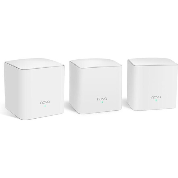 Mesh система Tenda Nova MW5s (MW5S-KIT-3) (AC1200, 1xGE WAN/LAN, 1xGE LAN, Beamforming, MESH, MU-MIMO, 2 антенны, 3-pack)
Mesh система Tenda Nova MW5s (MW5S-KIT-3) (AC1200, 1xGE WAN/LAN, 1xGE LAN, Beamforming, MESH, MU-MIMO, 2 антенны, 3-pack)