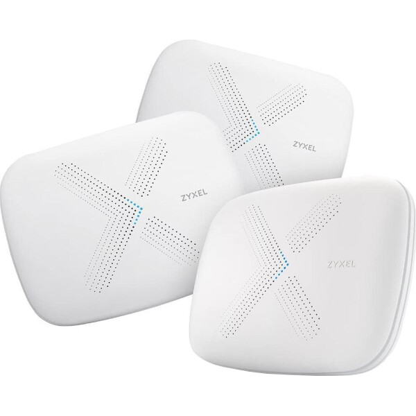 Wi-Fi роутер Mesh ZYXEL Multy X (WSQ50-EU0301F) (AC3000, 3xGE LAN, 1хGE WAN, Tri-band, MU-MIMO, 1xUSB, BLE 4.1, 9 антенн, Amazon Alexa, 3-pack)
Wi-Fi роутер Mesh ZYXEL Multy X (WSQ50-EU0301F) (AC3000, 3xGE LAN, 1хGE WAN, Tri-band, MU-MIMO, 1xUSB, BLE 4.1, 9 антенн, Amazon Alexa, 3-pack)