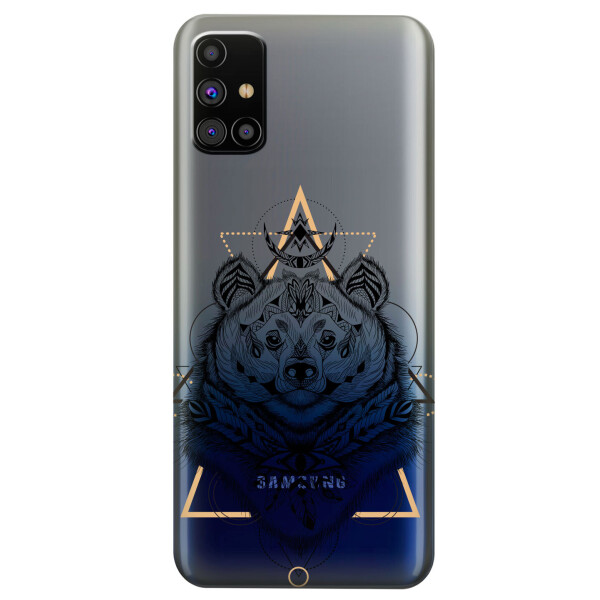 Прозрачный силиконовый чехол OKcovers для Samsung Galaxy M31s с рисунком - Медведь индеец (KS5959)
Прозрачный силиконовый чехол OKcovers для Samsung Galaxy M31s с рисунком - Медведь индеец (KS5959)