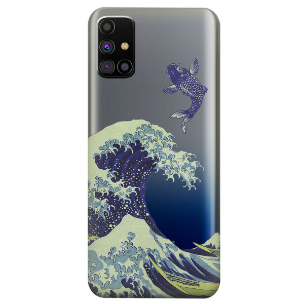 Прозрачный силиконовый чехол OKcovers для Samsung Galaxy M31s с рисунком - Большая волна в Канагаве (KS5975)
Прозрачный силиконовый чехол OKcovers для Samsung Galaxy M31s с рисунком - Большая волна в Канагаве (KS5975)