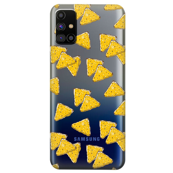 Прозрачный силиконовый чехол OKcovers для Samsung Galaxy M31s с рисунком - Чипсы (KS5912)
Прозрачный силиконовый чехол OKcovers для Samsung Galaxy M31s с рисунком - Чипсы (KS5912)