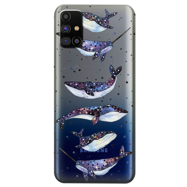 Прозрачный силиконовый чехол OKcovers для Samsung Galaxy M31s с рисунком - Киты Единороги (KS5969)
Прозрачный силиконовый чехол OKcovers для Samsung Galaxy M31s с рисунком - Киты Единороги (KS5969)