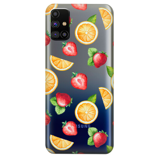 Прозрачный силиконовый чехол OKcovers для Samsung Galaxy M31s с рисунком - Фруктовый дизайн (KS5945)
Прозрачный силиконовый чехол OKcovers для Samsung Galaxy M31s с рисунком - Фруктовый дизайн (KS5945)