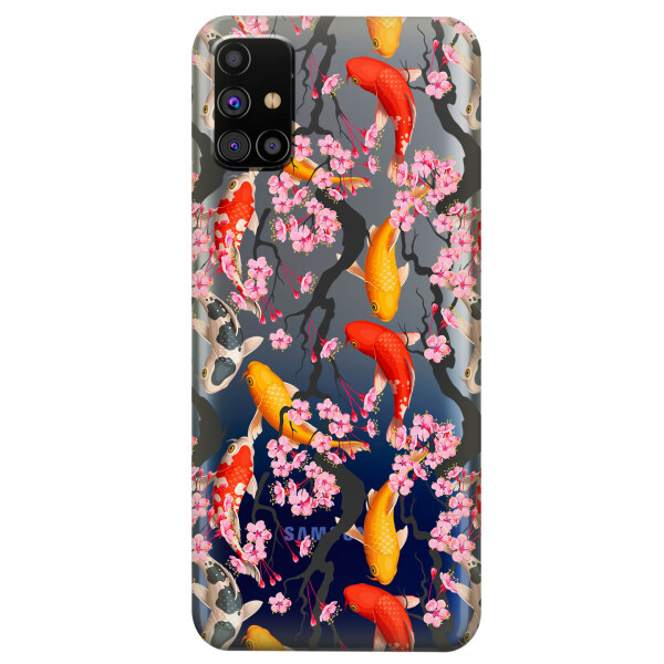 Прозрачный силиконовый чехол OKcovers для Samsung Galaxy M31s с рисунком - Японские рыбы (KS5903)
Прозрачный силиконовый чехол OKcovers для Samsung Galaxy M31s с рисунком - Японские рыбы (KS5903)
