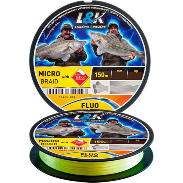 Шнур Energofish L&K X3 Micro Braid Teflon Coated Fluo Yellow 150 м 0.16 мм 9.09 кг (30965016-0505)
Шнур Energofish L&K X3 Micro Braid Teflon Coated Fluo Yellow 150 м 0.16 мм 9.09 кг (30965016-0505)