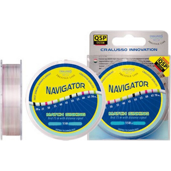 Леска Cralusso Prestige Line Navigator Match Sinking 150 м 0.23 мм 5.23 кг QSP (33903123-0505)
Леска Cralusso Prestige Line Navigator Match Sinking 150 м 0.23 мм 5.23 кг QSP (33903123-0505)