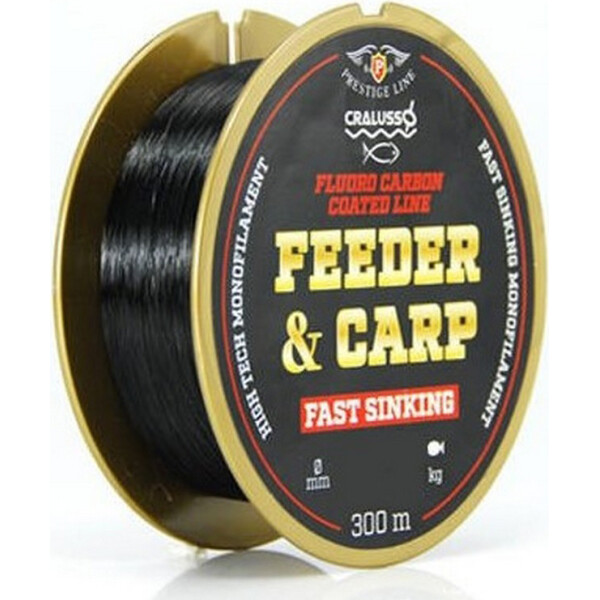 Леска Cralusso Feeder&Carp Fast Sinking Fluorocarbon Coated Black 300 м 0.30 мм 7.2 кг QSP (33905330-0505)
Леска Cralusso Feeder&Carp Fast Sinking Fluorocarbon Coated Black 300 м 0.30 мм 7.2 кг QSP (33905330-0505)