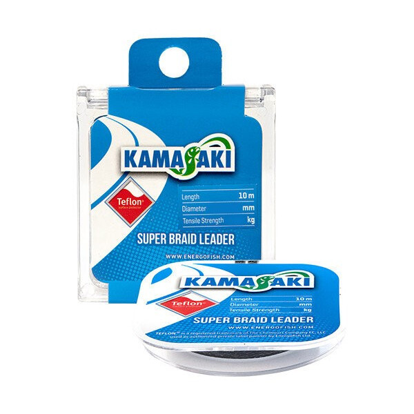 Поводковый материал Energofish Kamasaki Super Braid Leader Teflon Coated Grey 10 м 0.14 мм 10.8 кг (34021014-0505)
Поводковый материал Energofish Kamasaki Super Braid Leader Teflon Coated Grey 10 м 0.14 мм 10.8 кг (34021014-0505)
