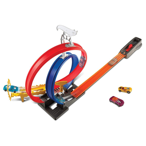 Игровой набор трек Хот Вилс Двойная Петля Взрыв Энергии Hot Wheels Energy Track Set FKV69
Игровой набор трек Хот Вилс Двойная Петля Взрыв Энергии Hot Wheels Energy Track Set FKV69