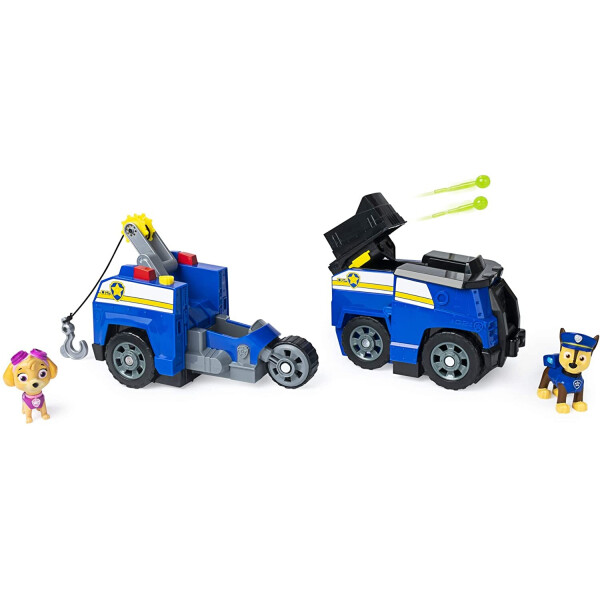 Щенячий патруль автомобиль-трансформер Чейза и Скай Paw Patrol Chase Split-Second 2-in-1 Transforming Police Spin Master 20124053
Щенячий патруль автомобиль-трансформер Чейза и Скай Paw Patrol Chase Split-Second 2-in-1 Transforming Police Spin Master 20124053