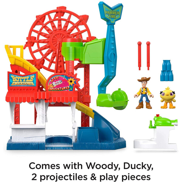 Игровой набор Карнавал История игрушек 4 Эконом упаковка Toy Story 4 Carnival Playset Fisher-Price GHL53
Игровой набор Карнавал История игрушек 4 Эконом упаковка Toy Story 4 Carnival Playset Fisher-Price GHL53