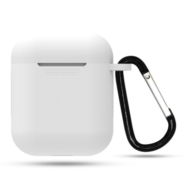 Чехол силиконовый для наушников Аpple AirPods c карабином накладка Luxx Silicone Case White
Чехол силиконовый для наушников Аpple AirPods c карабином накладка Luxx Silicone Case White