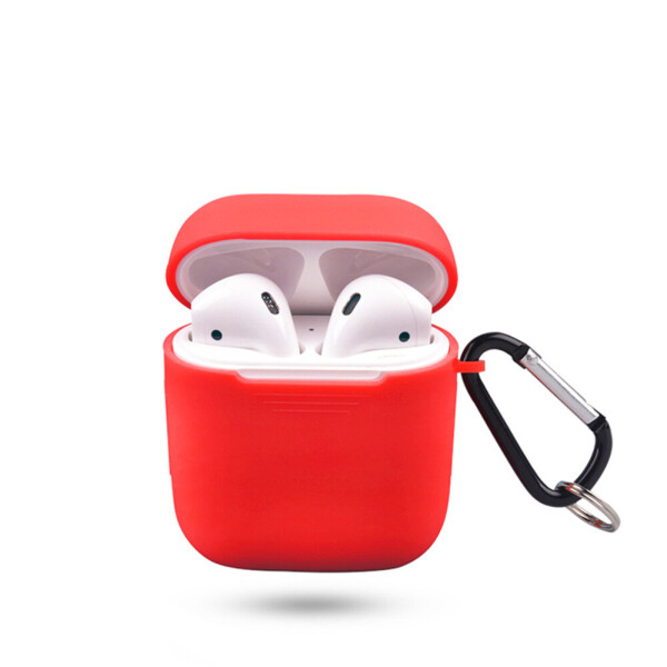 Чехол силиконовый для наушников Аpple AirPods c карабином накладка Luxx Silicone Case Red
Чехол силиконовый для наушников Аpple AirPods c карабином накладка Luxx Silicone Case Red