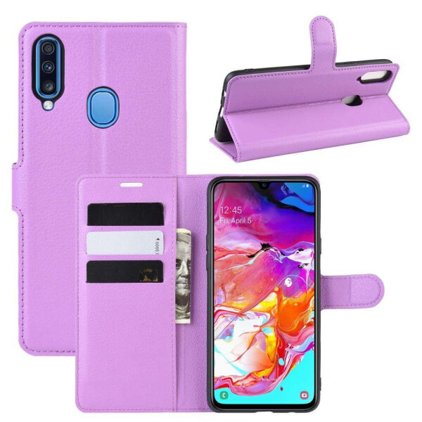 Чехол-книжка Litchie Wallet для Samsung A207 Galaxy A20s Violet