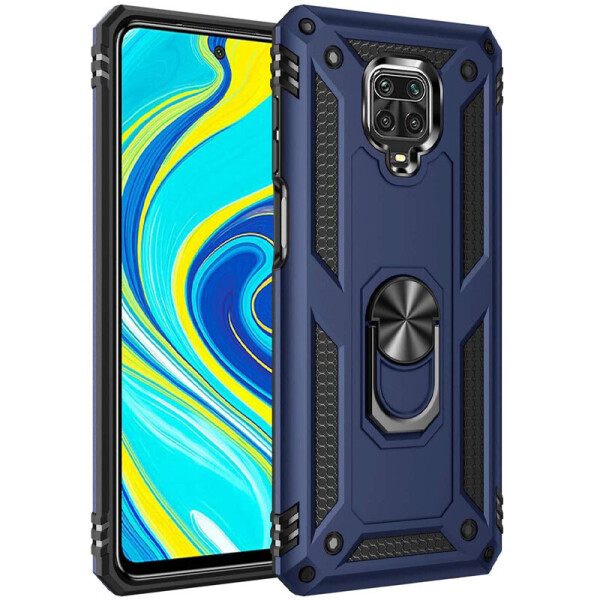 Ударопрочный чехол Serge Ring магнитный держатель для Xiaomi Redmi Note 9 Pro Max Темно-синий (78140262)
Ударопрочный чехол Serge Ring магнитный держатель для Xiaomi Redmi Note 9 Pro Max Темно-синий (78140262)