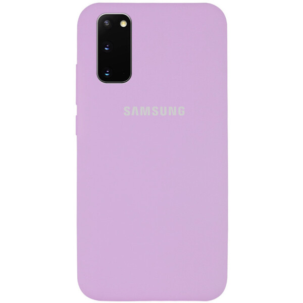 Чехол Silicone Cover Full Protective (AA) для Samsung Galaxy S20 Сиреневый / Lilac (141821)
Чехол Silicone Cover Full Protective (AA) для Samsung Galaxy S20 Сиреневый / Lilac (141821)
