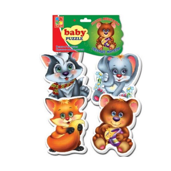 Пазл Vladi Toys Лесные жители
Пазл Vladi Toys Лесные жители