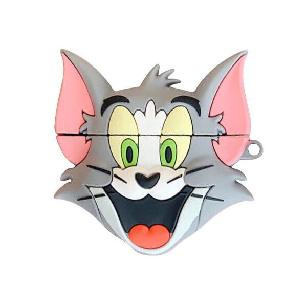 Силиконовый футляр Tom & Jerry series для наушников AirPods + карабин Том/Серый (128272)
Силиконовый футляр Tom & Jerry series для наушников AirPods + карабин Том/Серый (128272)