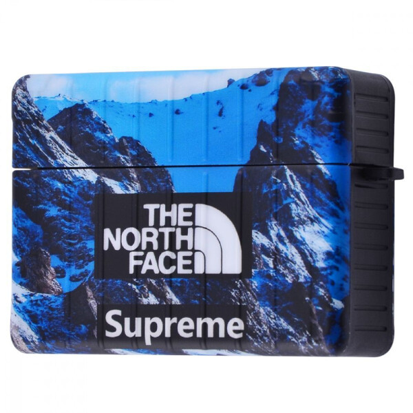 Силиконовый футляр Square Cool case для наушников AirPods Pro The north face / blue (127597)
Силиконовый футляр Square Cool case для наушников AirPods Pro The north face / blue (127597)