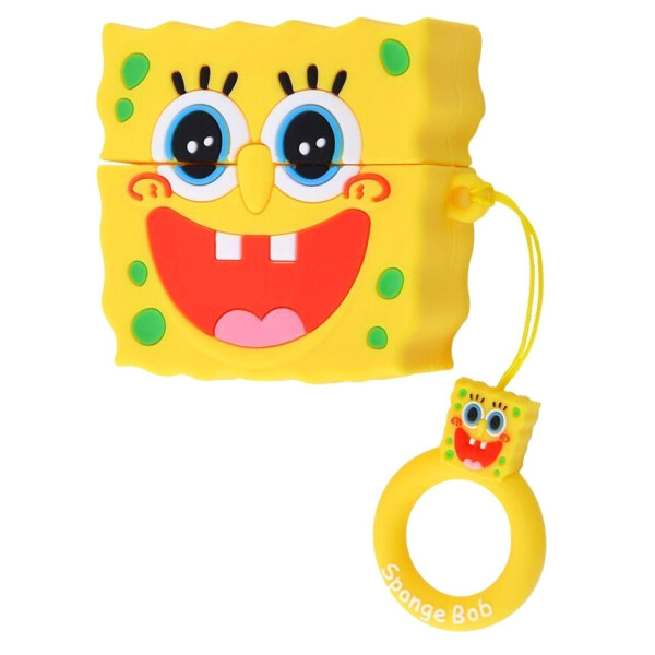 Силиконовый футляр с кольцом SpongeBob для наушников AirPods Pro Sponge Bob / Желтый (123566)
Силиконовый футляр с кольцом SpongeBob для наушников AirPods Pro Sponge Bob / Желтый (123566)