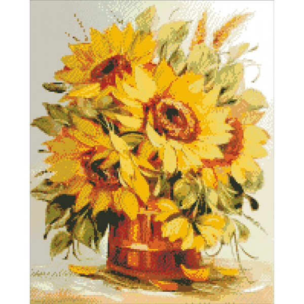Алмазная вышивка. Идейка "Букет подсолнухов" 40*50см (AM5000)
Алмазная вышивка. Идейка "Букет подсолнухов" 40*50см (AM5000)