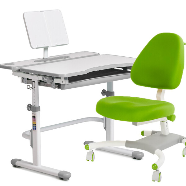 Комплект для школьника растущая парта Cubby Fressia Grey + кресло для дома FunDesk Ottimo Green
Комплект для школьника растущая парта Cubby Fressia Grey + кресло для дома FunDesk Ottimo Green