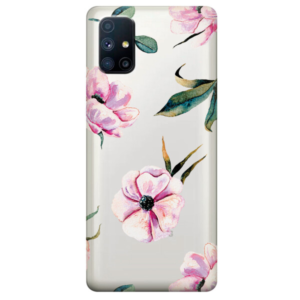 Прозрачный силиконовый чехол OKcovers для Samsung Galaxy M51 с рисунком - Пионы (KS6733)
Прозрачный силиконовый чехол OKcovers для Samsung Galaxy M51 с рисунком - Пионы (KS6733)