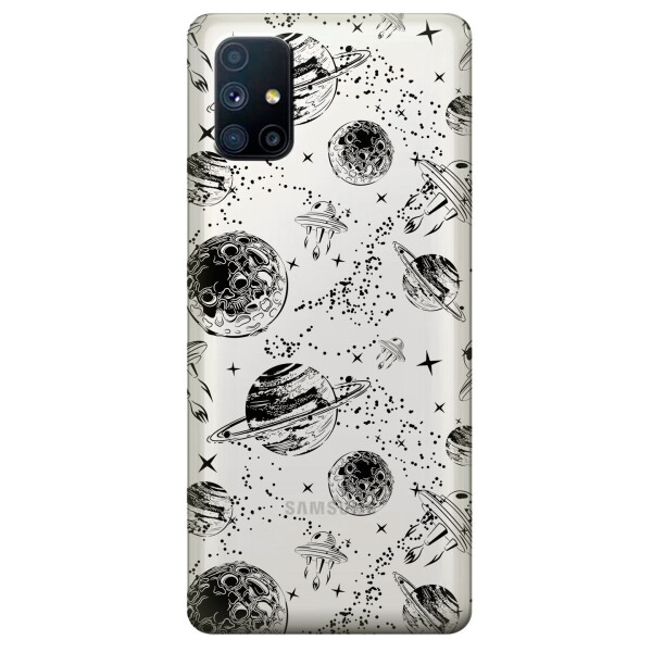 Прозрачный силиконовый чехол OKcovers для Samsung Galaxy M51 с рисунком - Космос (KS6738)
Прозрачный силиконовый чехол OKcovers для Samsung Galaxy M51 с рисунком - Космос (KS6738)