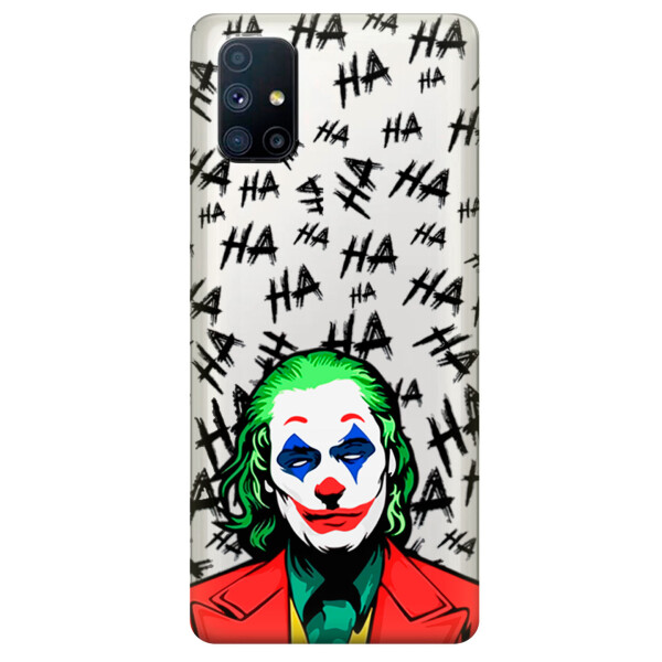 Прозрачный силиконовый чехол OKcovers для Samsung Galaxy M51 с рисунком - Джокер (KS6793)
Прозрачный силиконовый чехол OKcovers для Samsung Galaxy M51 с рисунком - Джокер (KS6793)