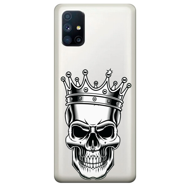 Прозрачный силиконовый чехол OKcovers для Samsung Galaxy M51 с рисунком - Царский череп (KS6790)
Прозрачный силиконовый чехол OKcovers для Samsung Galaxy M51 с рисунком - Царский череп (KS6790)