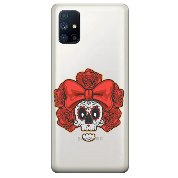 Прозрачный силиконовый чехол OKcovers для Samsung Galaxy M51 с рисунком - Готический череп (KS6779)
Прозрачный силиконовый чехол OKcovers для Samsung Galaxy M51 с рисунком - Готический череп (KS6779)