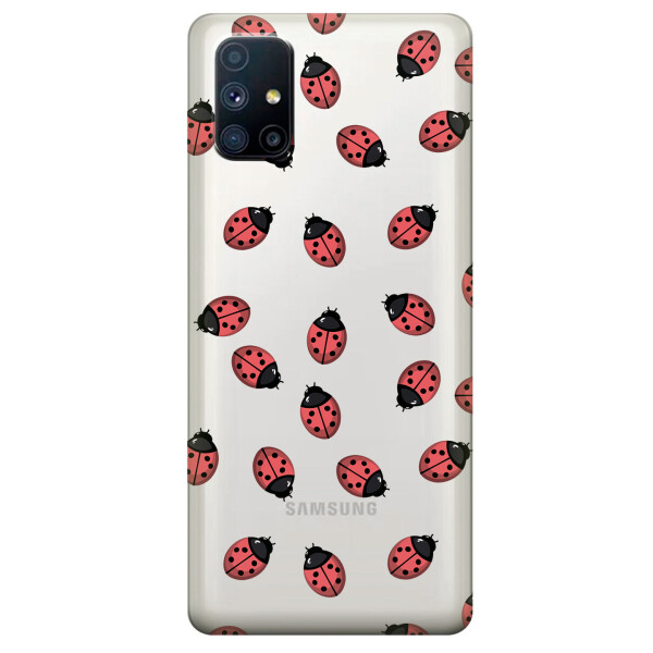 Прозрачный силиконовый чехол OKcovers для Samsung Galaxy M51 с рисунком - Божьи коровки (KS6758)
Прозрачный силиконовый чехол OKcovers для Samsung Galaxy M51 с рисунком - Божьи коровки (KS6758)