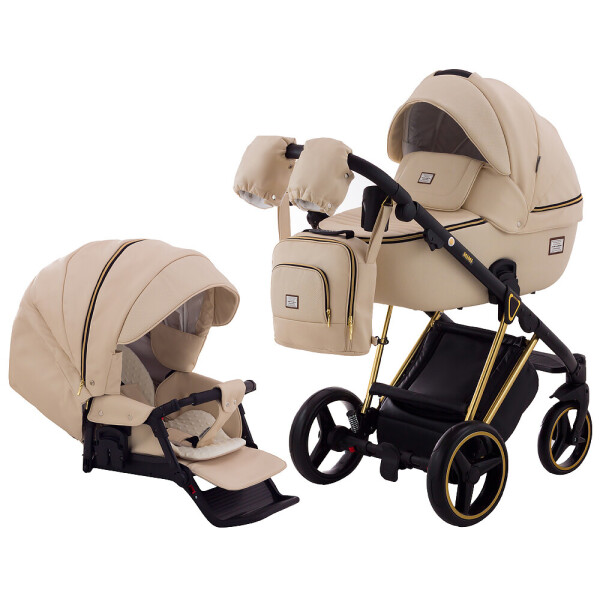 Коляска 2 в 1 Adamex Mimi Polar (Gold) кожа 100% CR305 бежевая кожа - бежевая кожа (выдавленная точка)
Коляска 2 в 1 Adamex Mimi Polar (Gold) кожа 100% CR305 бежевая кожа - бежевая кожа (выдавленная точка)