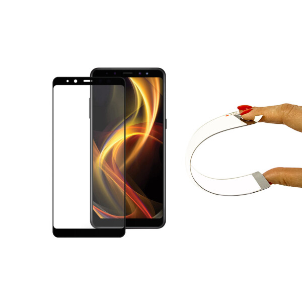 Защитное 5D cтекло Nano Flexible GLASS ITOP для Samsung Galaxy A6 Plus 2018 Full Cover Черный
Защитное 5D cтекло Nano Flexible GLASS ITOP для Samsung Galaxy A6 Plus 2018 Full Cover Черный