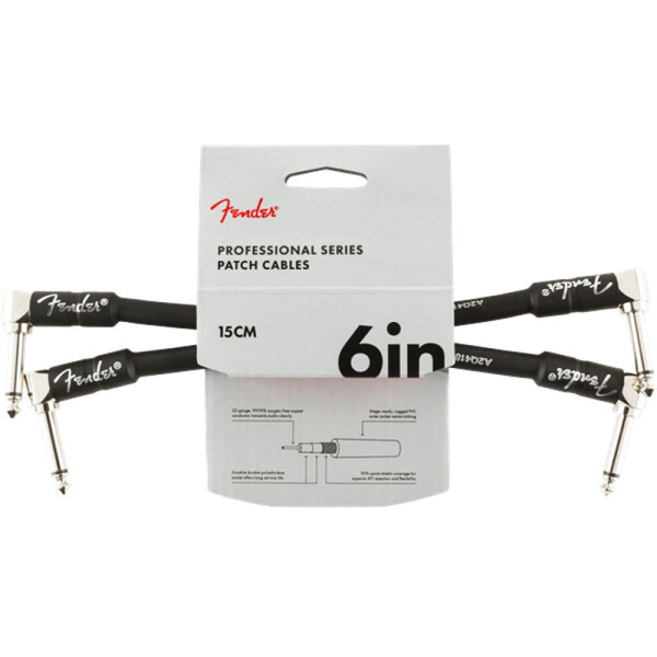 Кабель инструментальный Fender Professional Series Instrument Cables 15cm (6inch) Angle/Angle (2-Pack) 0990820023
Кабель инструментальный Fender Professional Series Instrument Cables 15cm (6inch) Angle/Angle (2-Pack) 0990820023