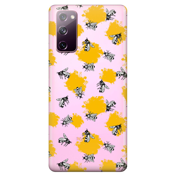 Прозрачный силиконовый чехол OKcovers для Samsung Galaxy S20 FE с рисунком - Пчелы (KS6677)
Прозрачный силиконовый чехол OKcovers для Samsung Galaxy S20 FE с рисунком - Пчелы (KS6677)