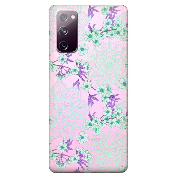 Прозрачный силиконовый чехол OKcovers для Samsung Galaxy S20 FE с рисунком - Цветочная мандала (KS6687)
Прозрачный силиконовый чехол OKcovers для Samsung Galaxy S20 FE с рисунком - Цветочная мандала (KS6687)