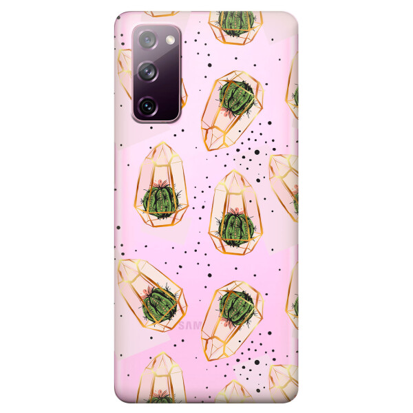 Прозрачный силиконовый чехол OKcovers для Samsung Galaxy S20 FE с рисунком - Кактусы в колбах (KS6679)
Прозрачный силиконовый чехол OKcovers для Samsung Galaxy S20 FE с рисунком - Кактусы в колбах (KS6679)