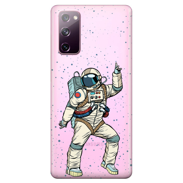 Прозрачный силиконовый чехол OKcovers для Samsung Galaxy S20 FE с рисунком - Веселый космонавт (KS6702)
Прозрачный силиконовый чехол OKcovers для Samsung Galaxy S20 FE с рисунком - Веселый космонавт (KS6702)