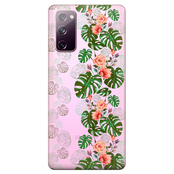 Прозрачный силиконовый чехол OKcovers для Samsung Galaxy S20 FE с рисунком - Тропические листья (KS6694)
Прозрачный силиконовый чехол OKcovers для Samsung Galaxy S20 FE с рисунком - Тропические листья (KS6694)