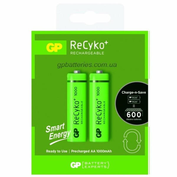 Аккумулятор GP AAA 100AAHCE-2GB2 ReCyko+ Smart Energy 1000 mAh * 2 (NiMn) (100AAHCE / 4891199145421)
Аккумулятор GP AAA 100AAHCE-2GB2 ReCyko+ Smart Energy 1000 mAh * 2 (NiMn) (100AAHCE / 4891199145421)